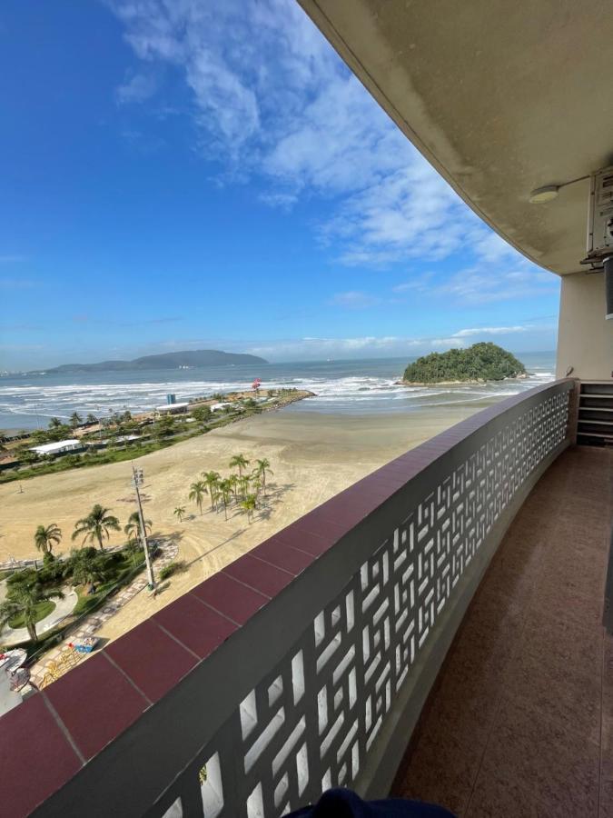 Ferienwohnung Pe Na Areia Em Santos! Que Vista Mar! Santos  Exterior foto