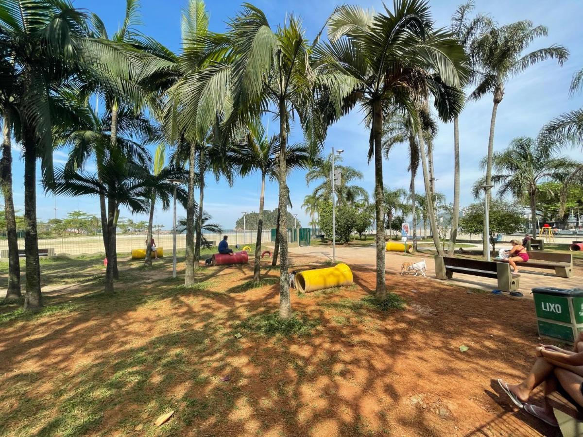 Ferienwohnung Pe Na Areia Em Santos! Que Vista Mar! Santos  Exterior foto